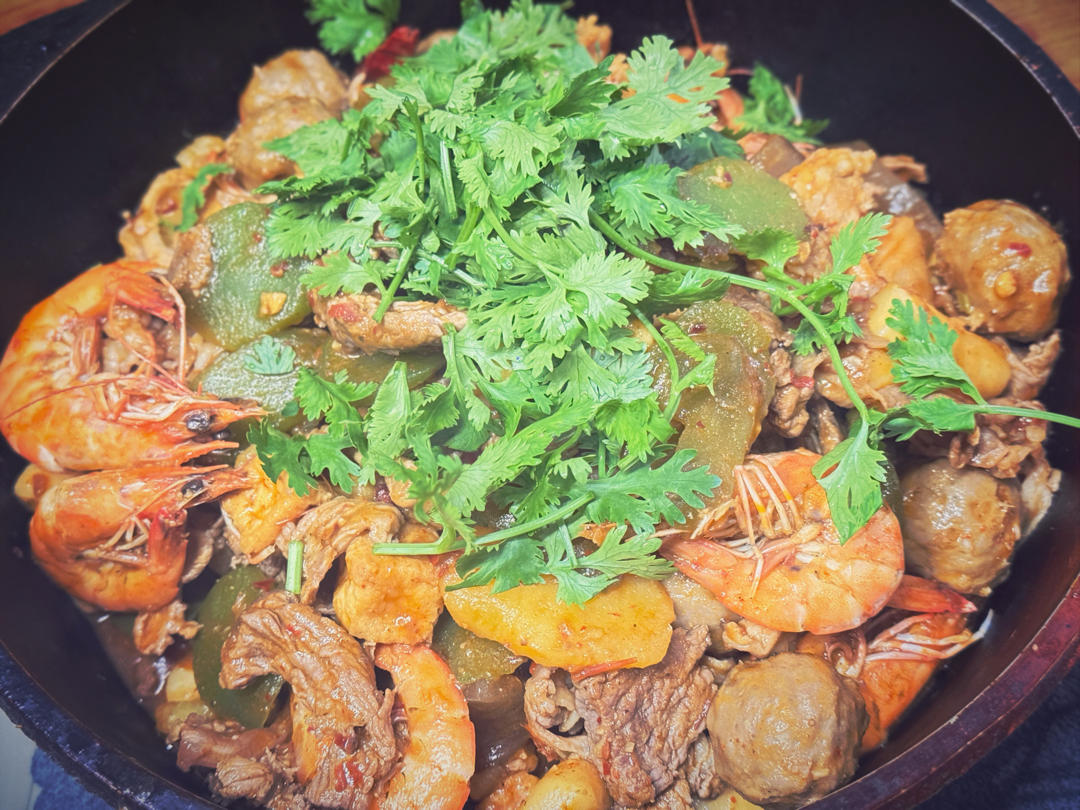 家庭聚会被赞爆的～麻辣香锅 今天这道菜太给撑场面了