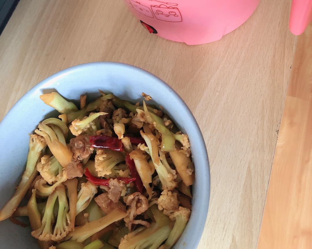 简单易学快手干锅菜花