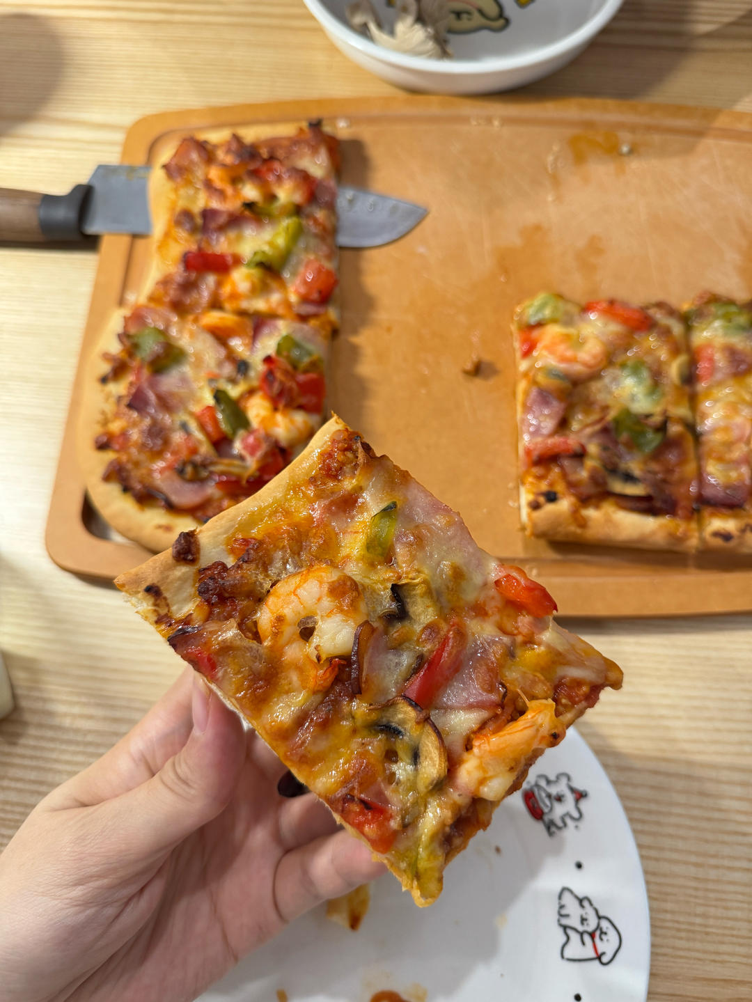 儿子说比BSK好吃的披萨（含披萨酱、饼底做法）