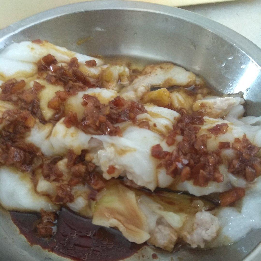 爽口嫩滑，晶莹剔透粤式肠粉——在家自己做拉肠