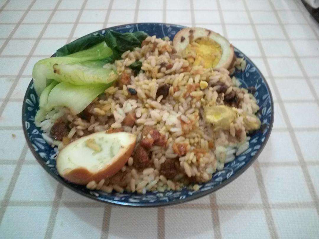 洋葱酥卤肉饭