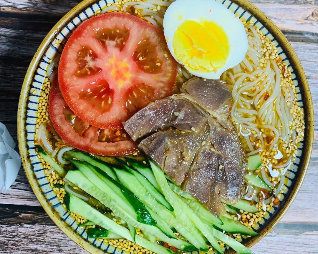 🔥一人食｜朝鲜冷面正确做法的做法
