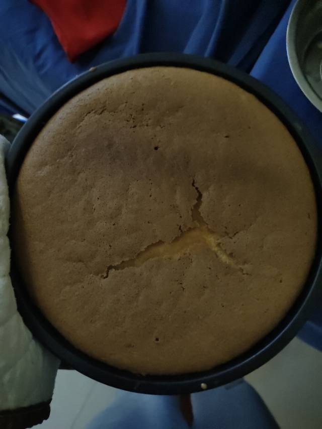 多次实验总结后的零失败8寸威风蛋糕