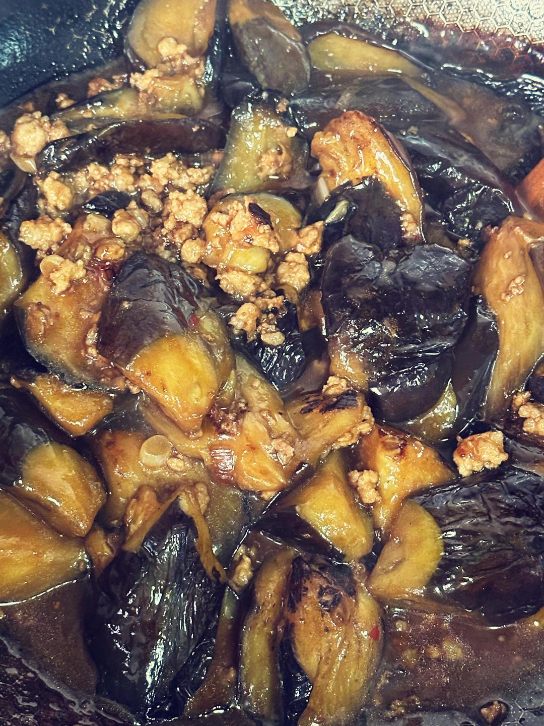 开胃下饭菜！巨简单的家常鱼香茄子煲