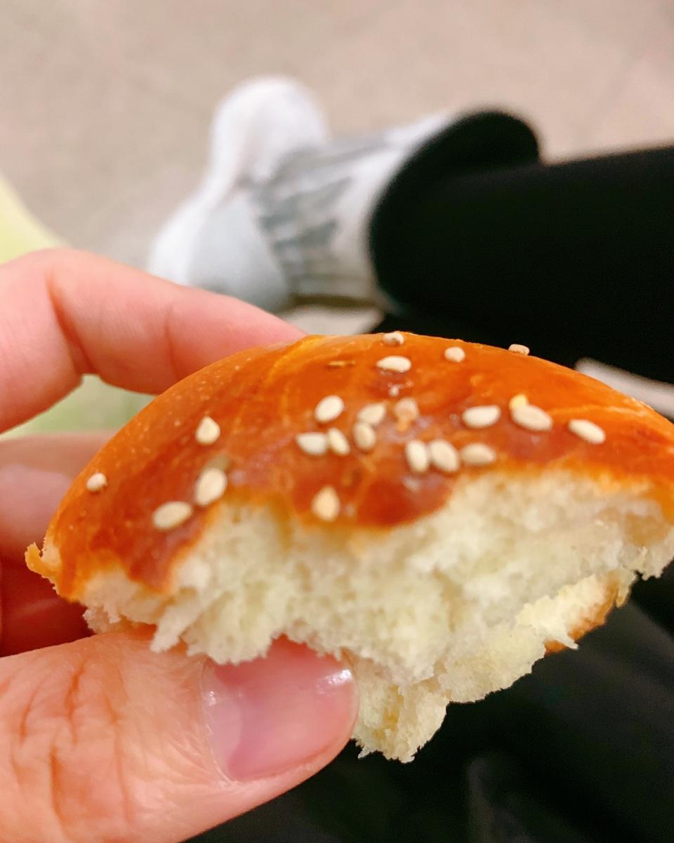 肯德基早餐汉堡轻松在家做 ---『玉米鸡肉汉堡包』