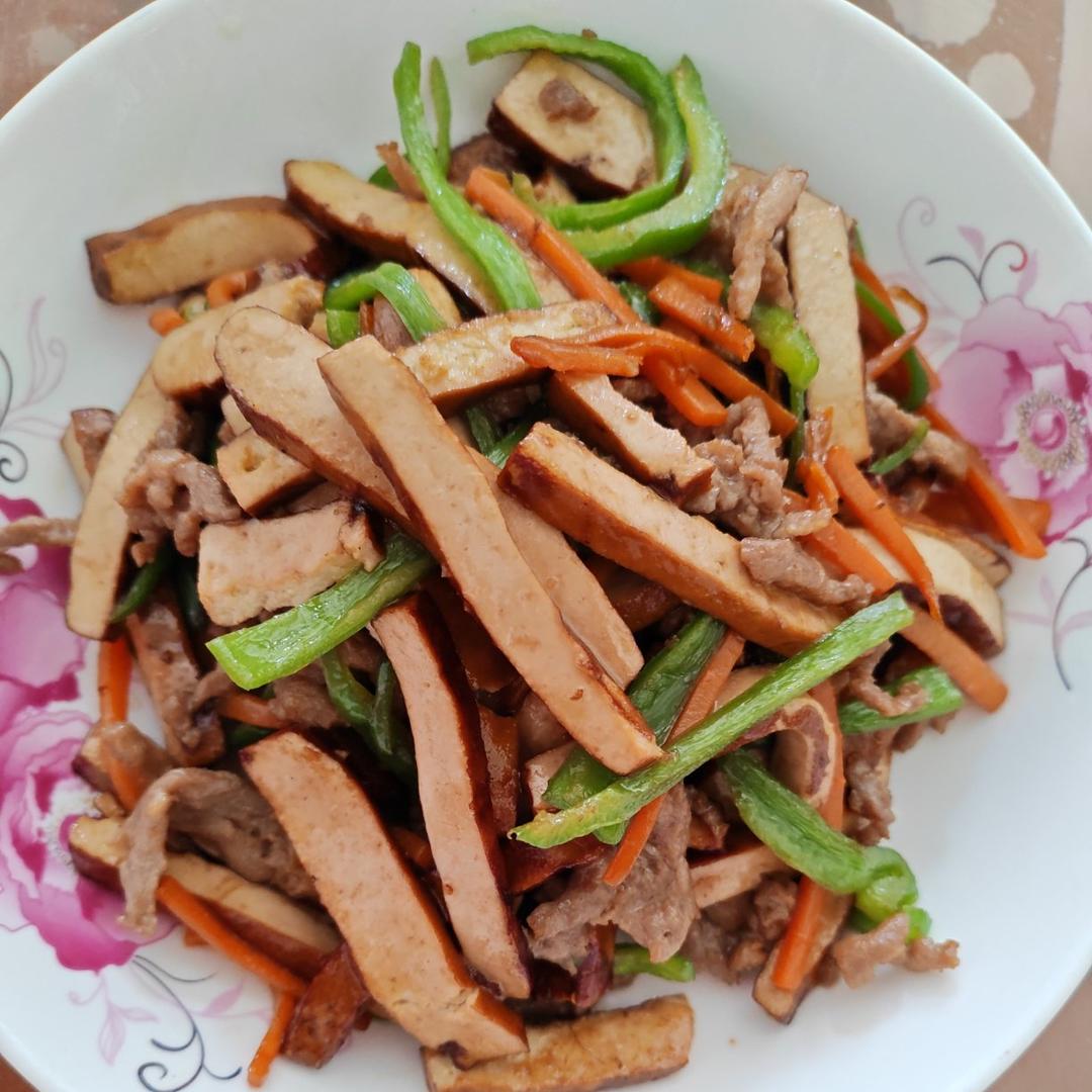 香干炒青椒