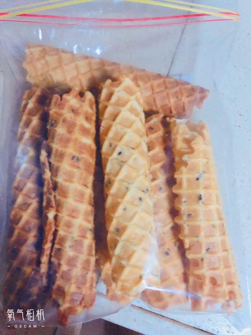 鸡蛋卷 脆皮蛋筒 冰淇淋绝配脆脆脆 无黄油不打发材料简单