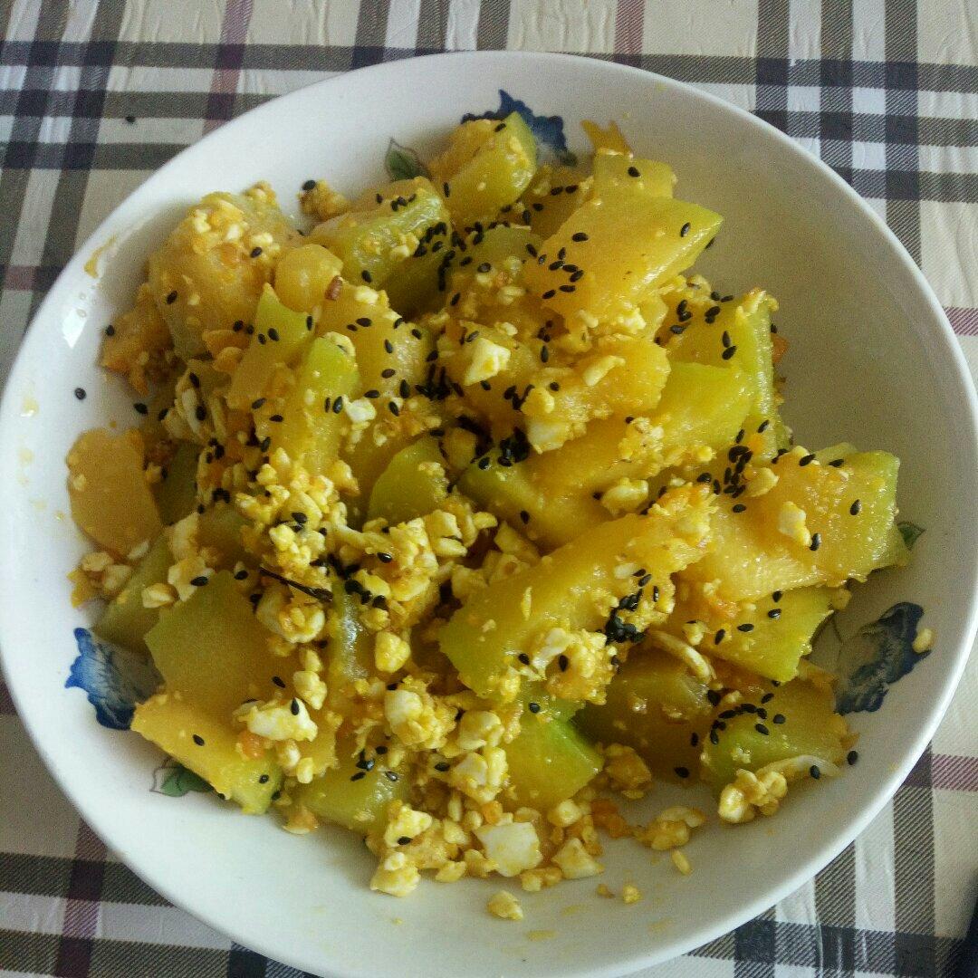 咸蛋焗南瓜（全蛋版）