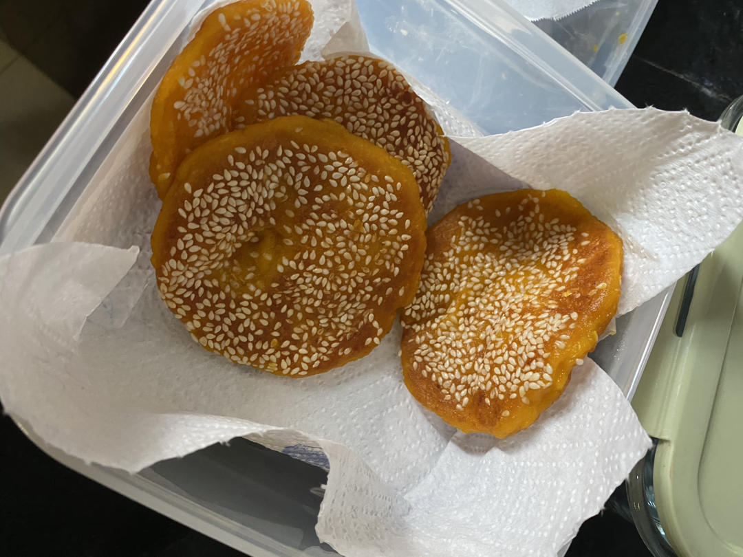 🎃糯米南瓜饼