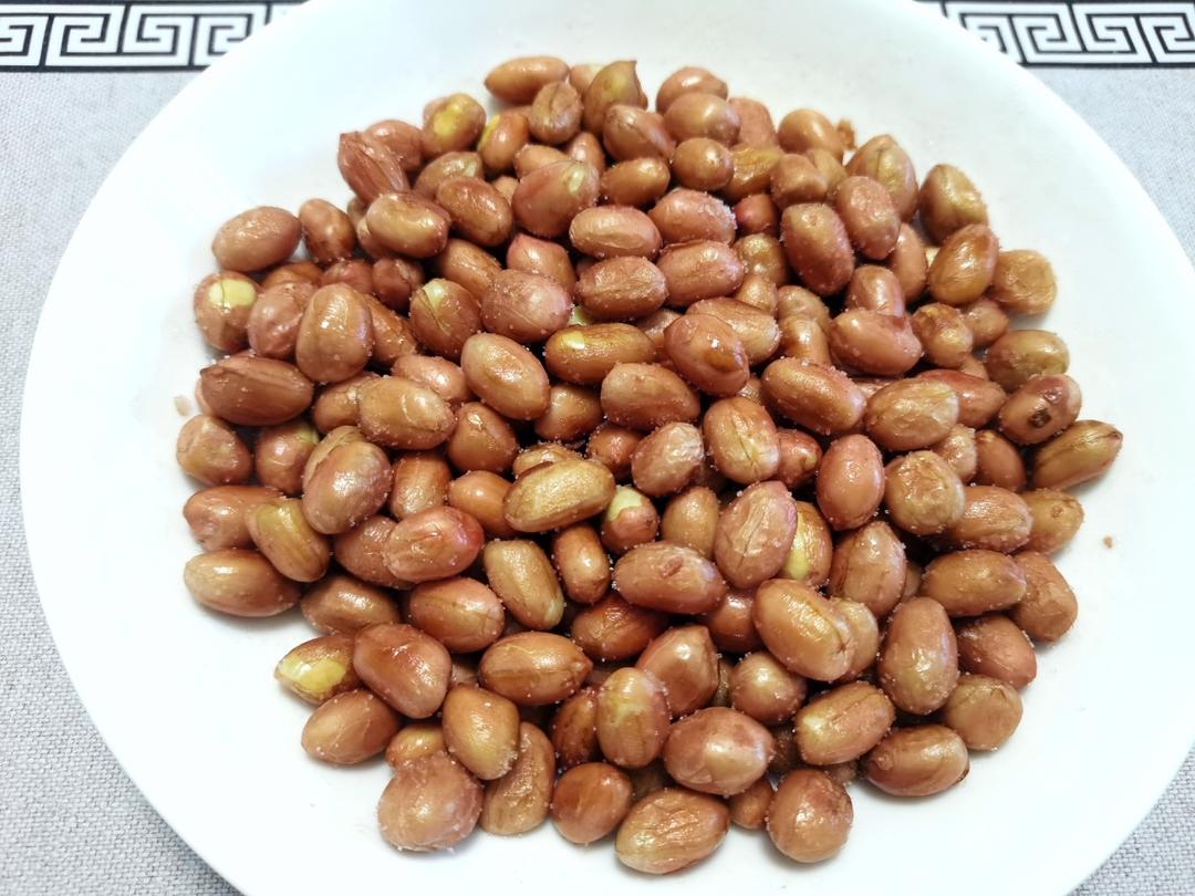 又香又脆不发软的炒花生米