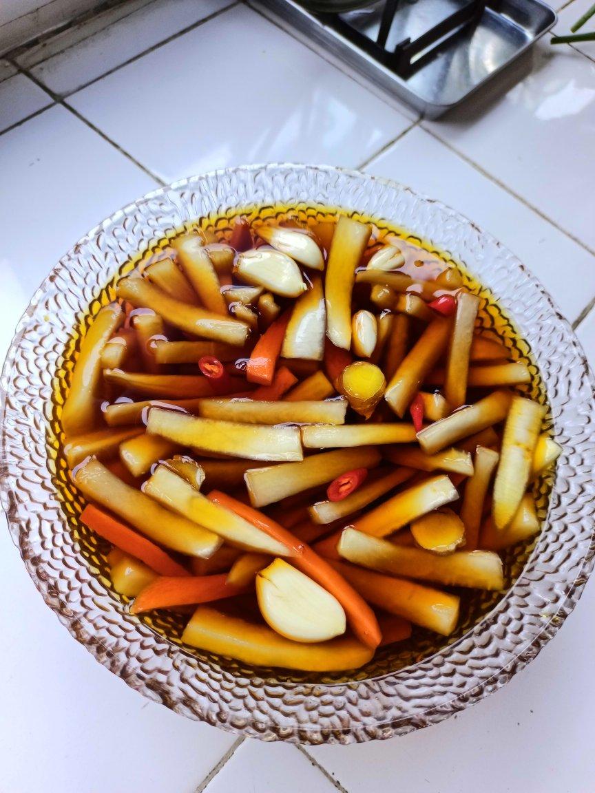 爽口开胃腌萝卜片