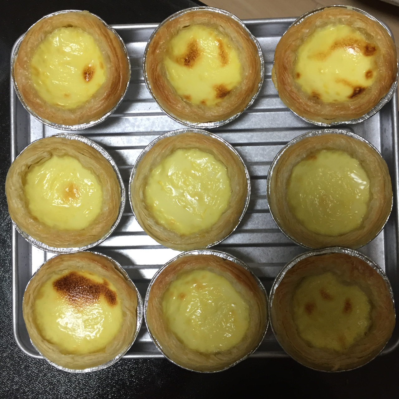 超完美味道超正的蛋挞配方，比KFC的还要嫩还要香~做过最好吃的蛋挞配方
