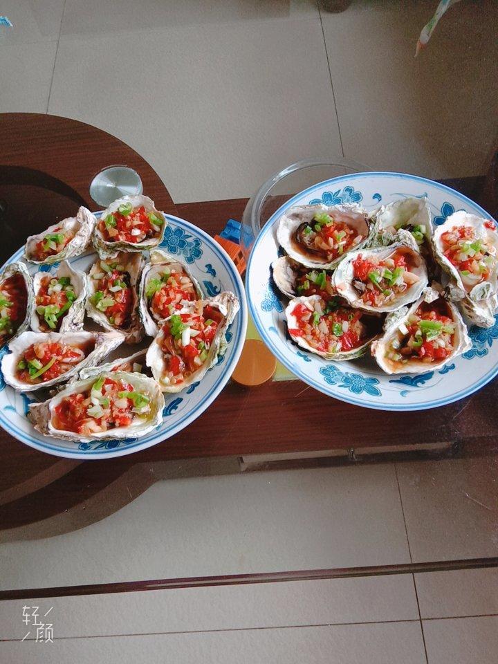 超简单～蒸蒜蓉生蚝