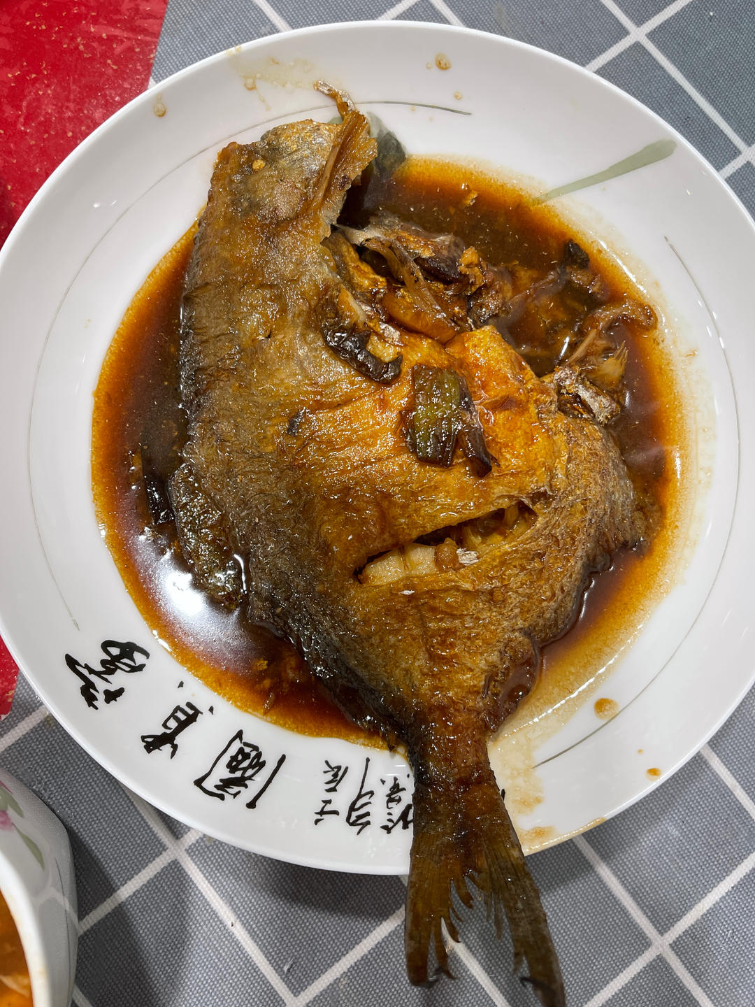 【家常菜】上海红烧鲳鱼