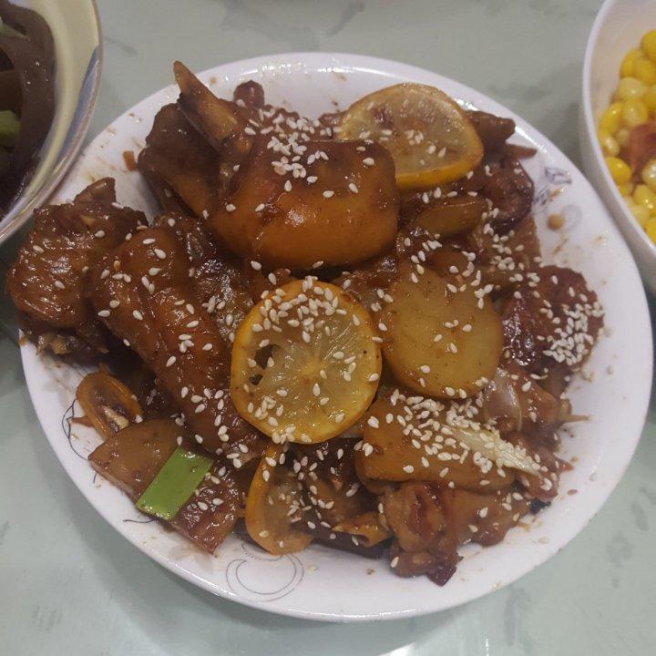 柠檬干锅鸡翅￨特别清新哦