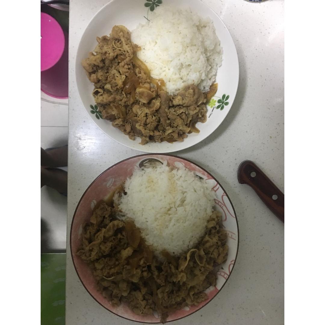吉野家牛肉饭