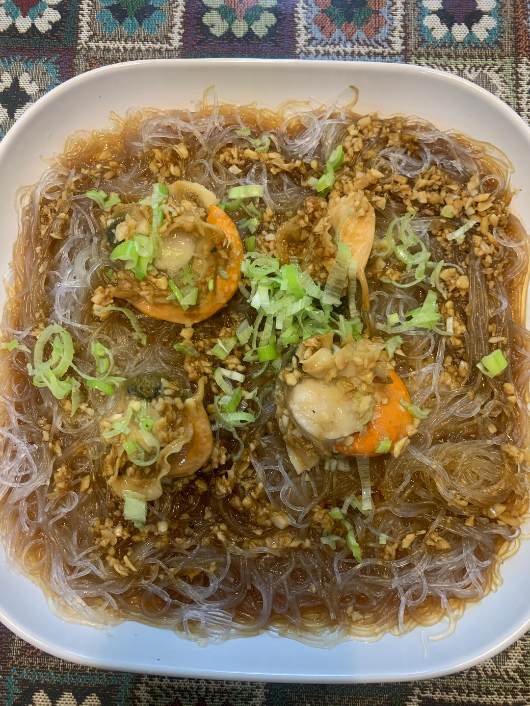 蒜蓉粉丝蒸扇贝