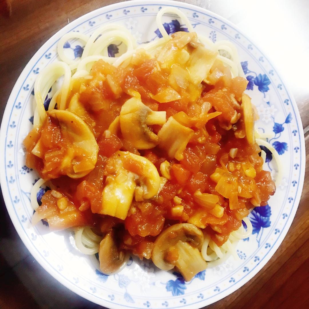 番茄肉酱意大利面-家常版