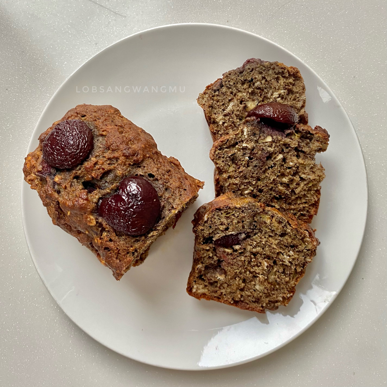 樱桃燕麦快手面包丨健康·三餐