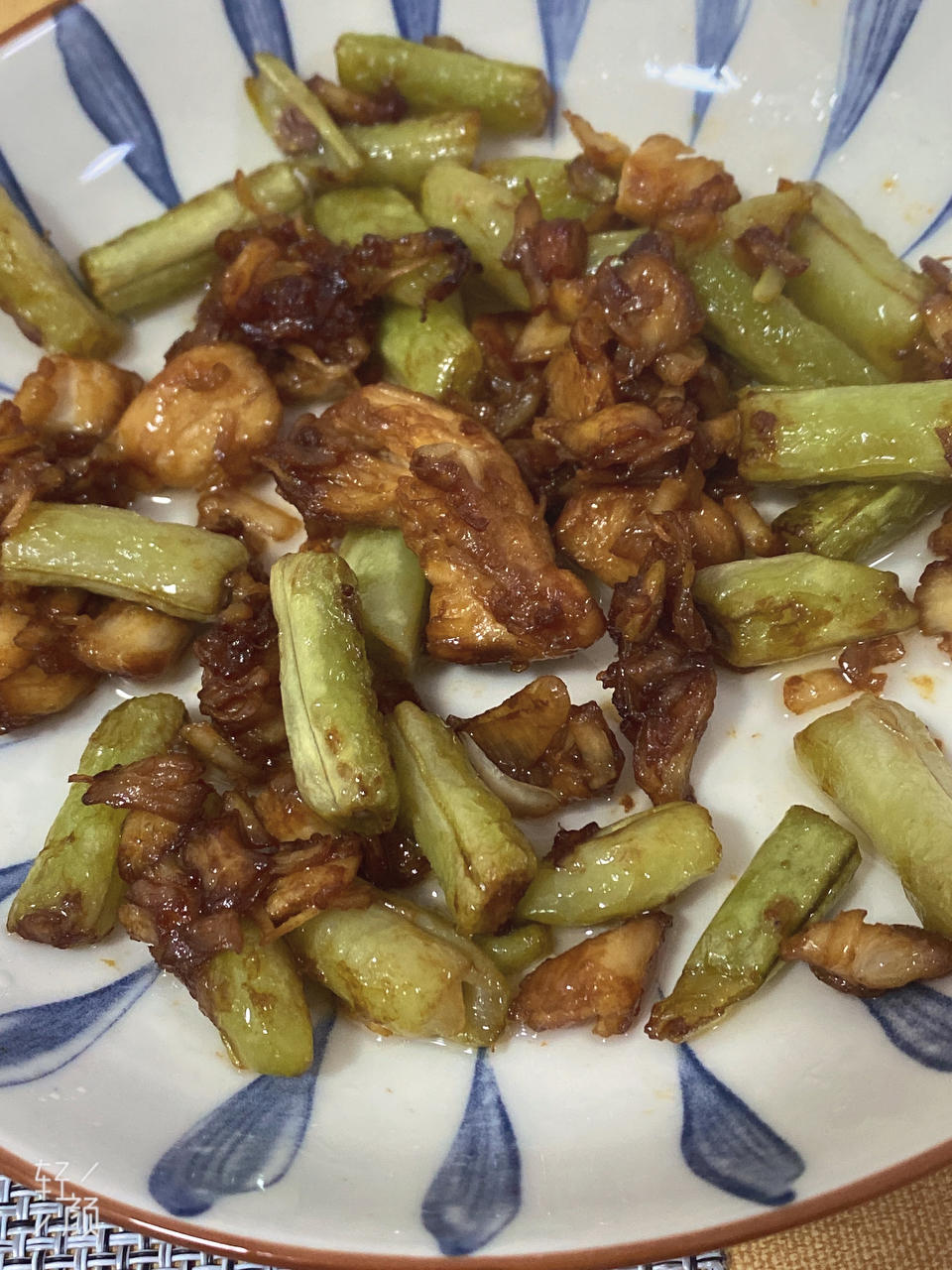 豆角肉丝饭