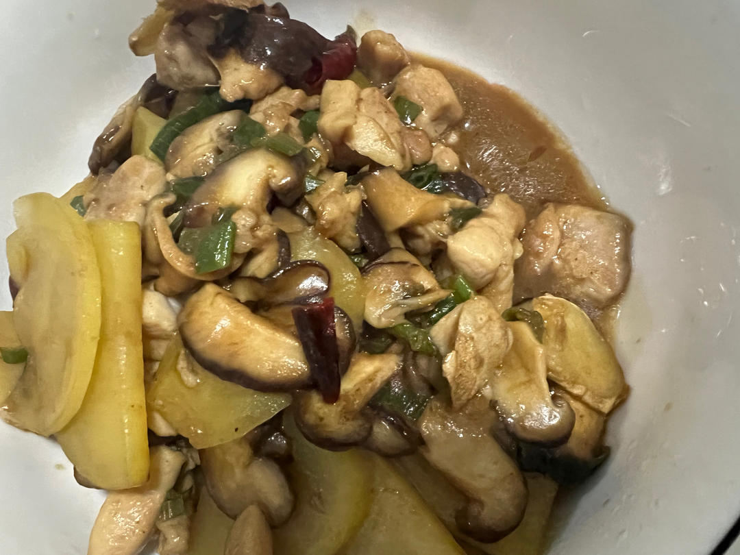 超下饭的香菇滑鸡