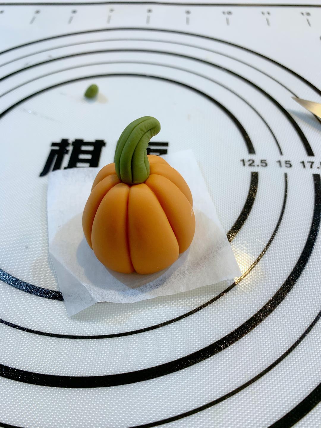 万圣节🎃造型馒头-南瓜的做法 步骤6