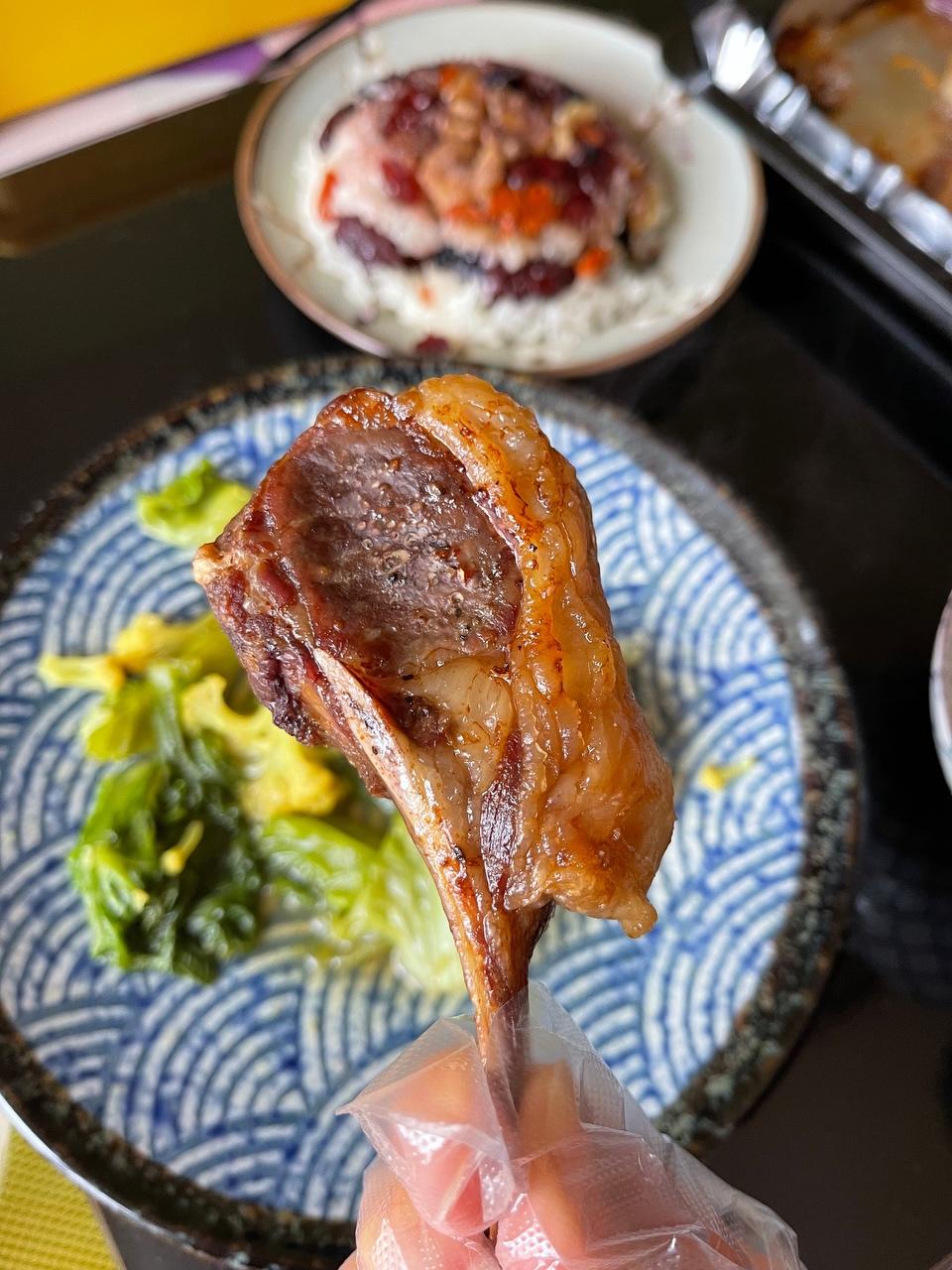 不焯水的懒人版烤法式羊排的做法