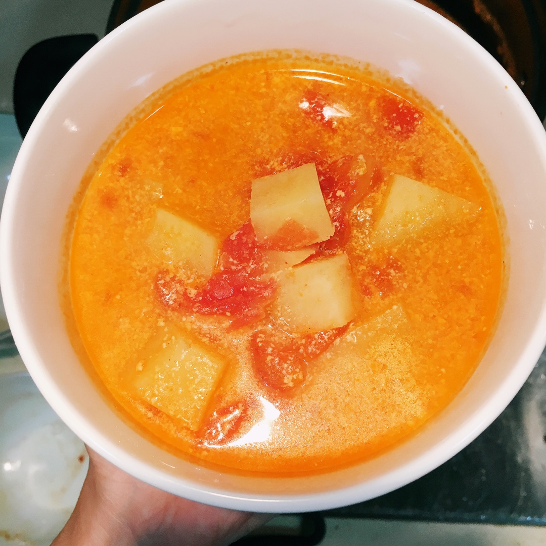 番茄土豆浓汤