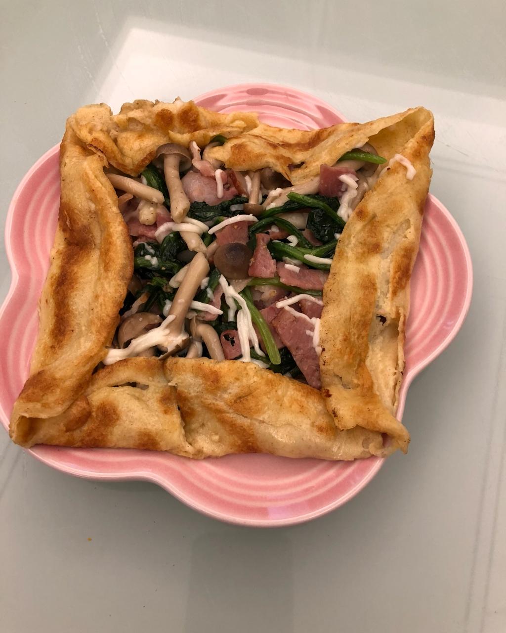 培根可丽饼