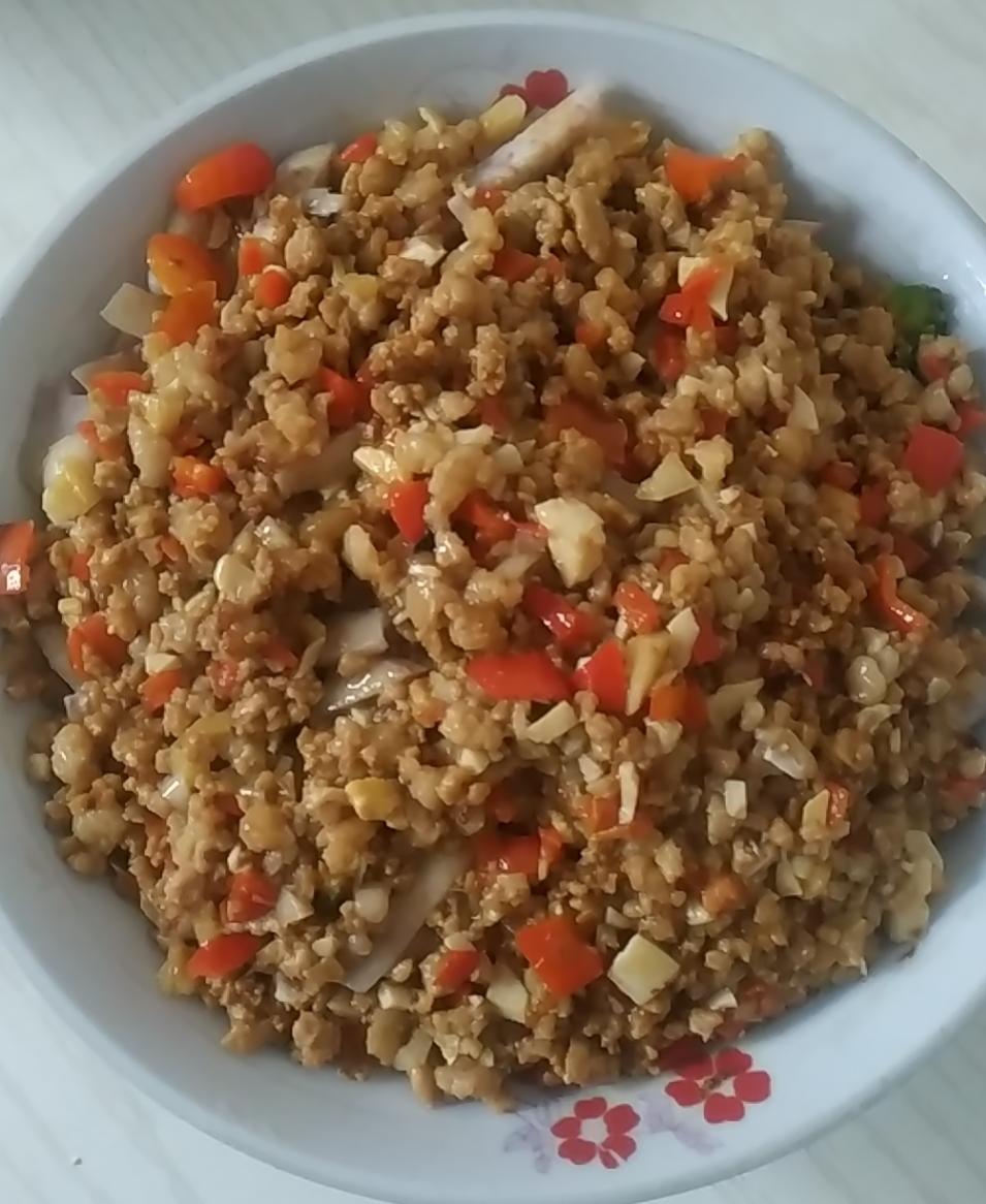 【肉末蒸香芋】一种人人吃得起的猪肉家常菜！