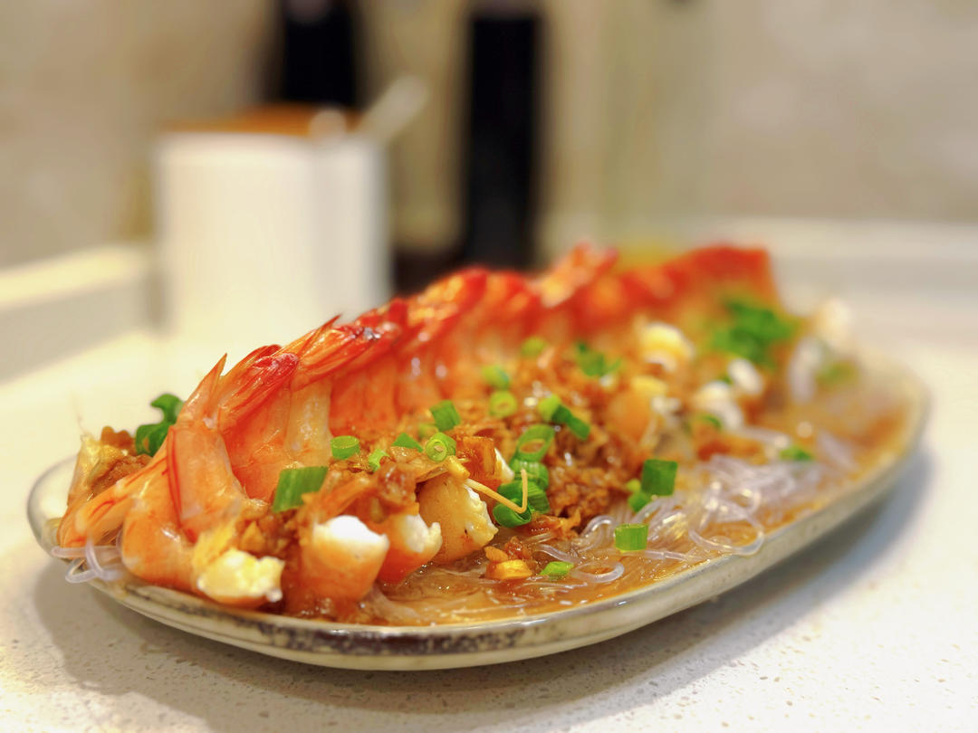 蒜蓉粉丝开背虾