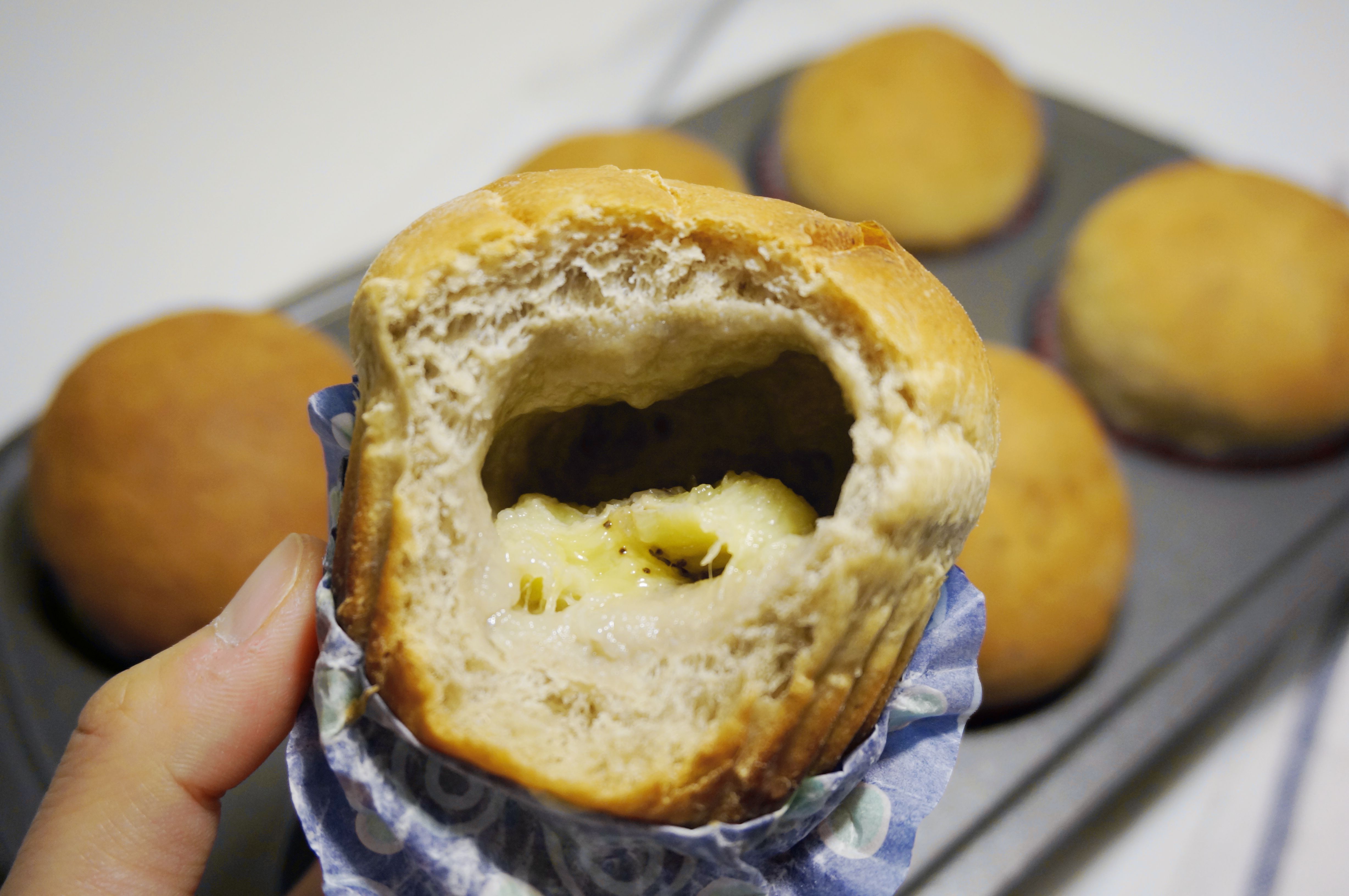 香蕉奶茶面包