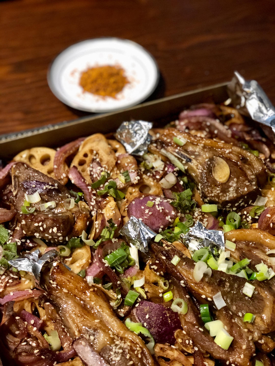 超好吃的烤羊排烤箱版