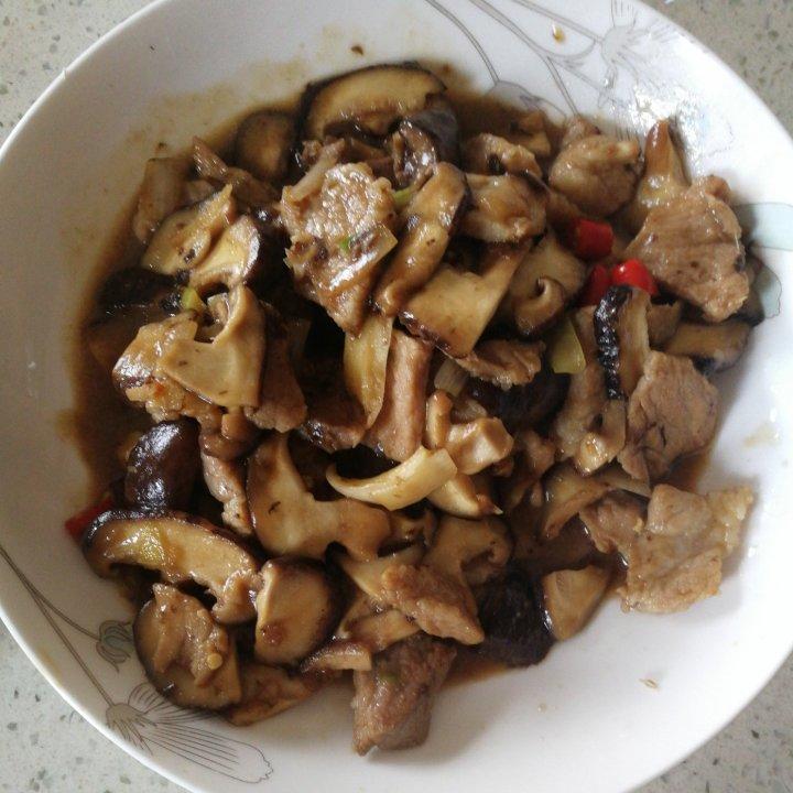 香菇肉片