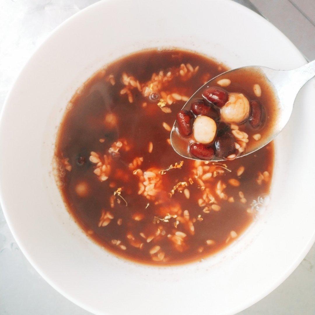 酒酿赤豆小元宵