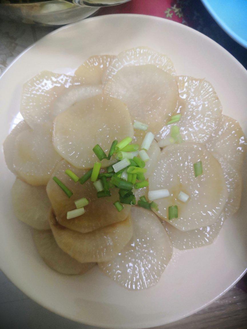 蚝汁炖白萝卜