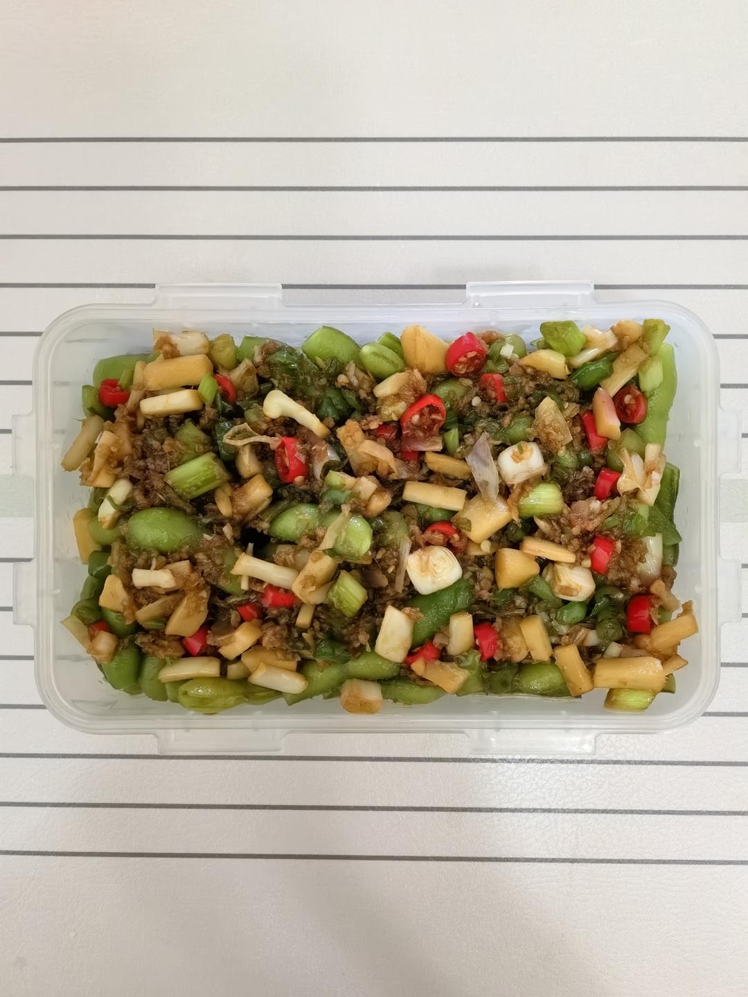 武汉夏夜狂欢菜 | 凉拌毛豆