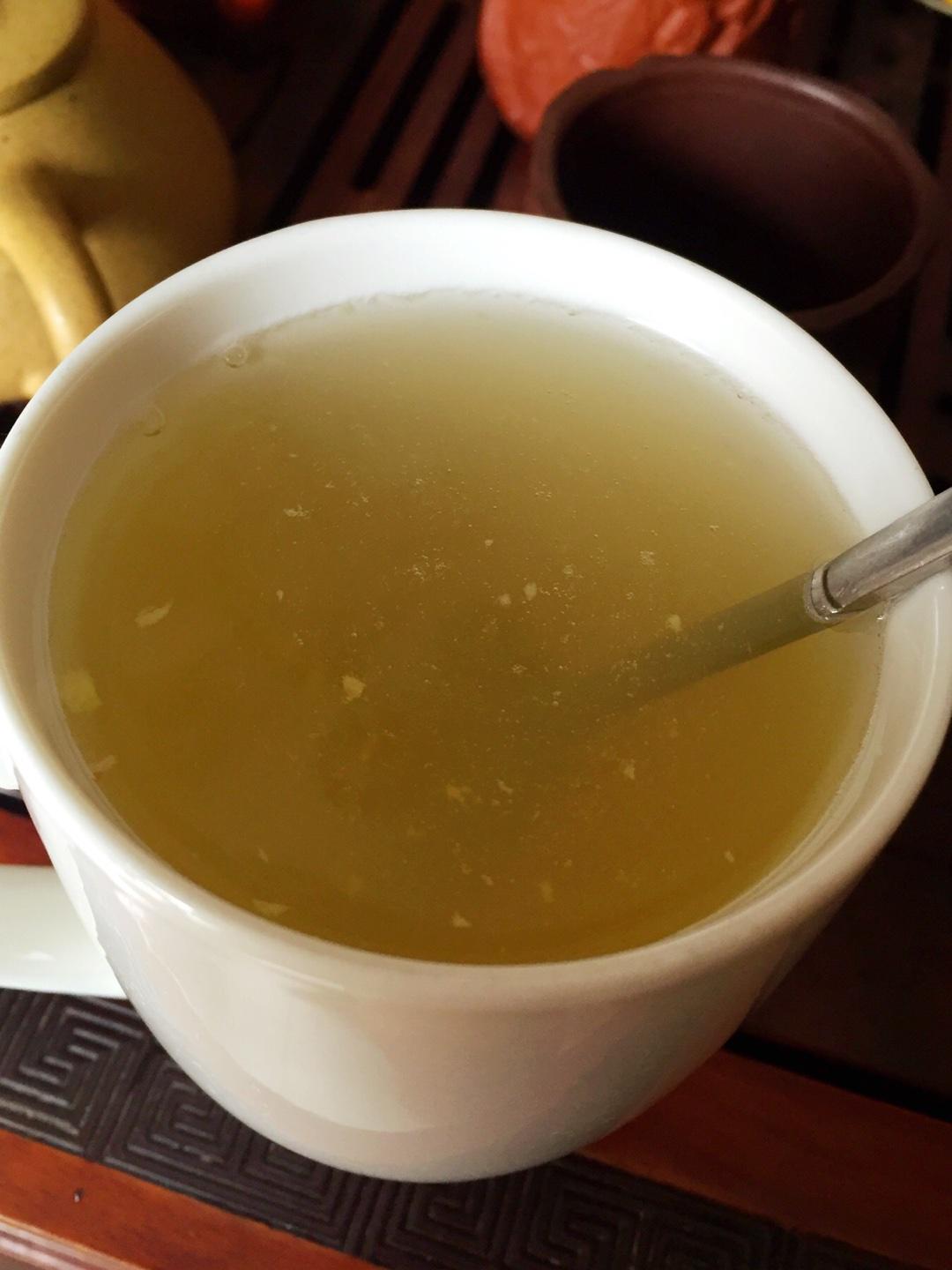 减脂驱寒蜂蜜姜茶的做法 步骤4