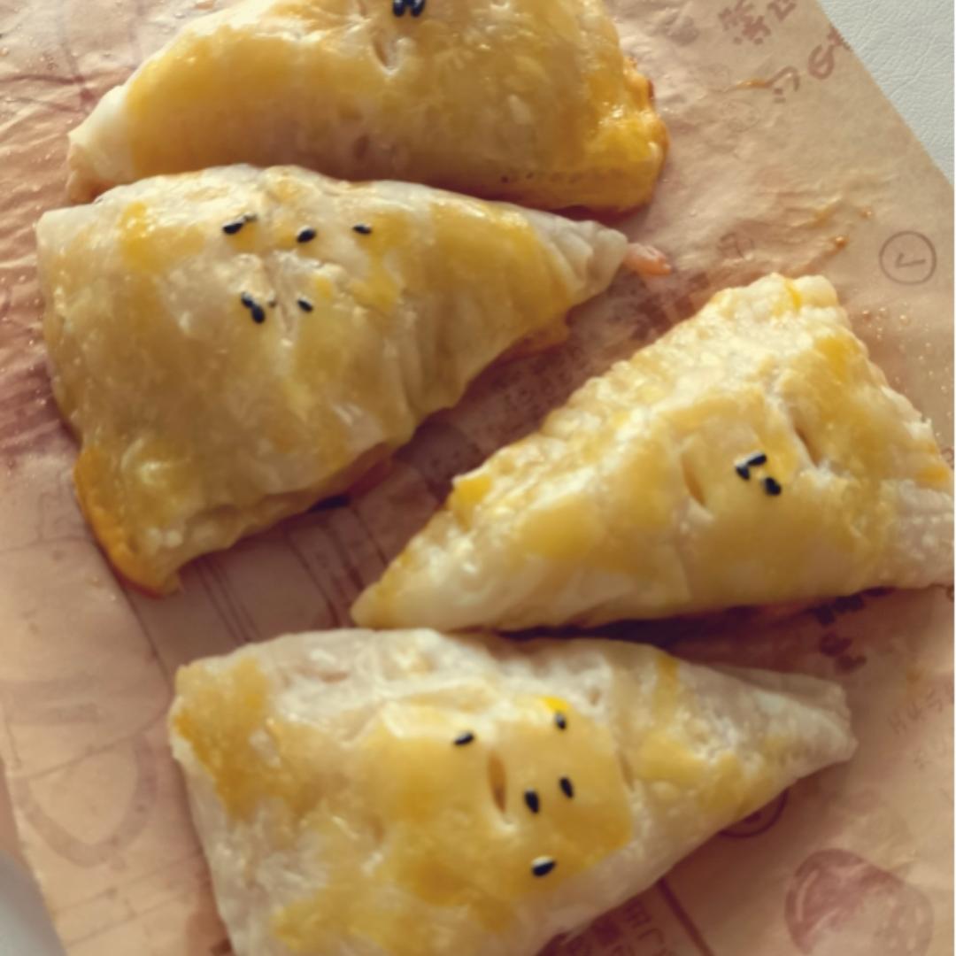 酥脆苹果派（手抓饼版）