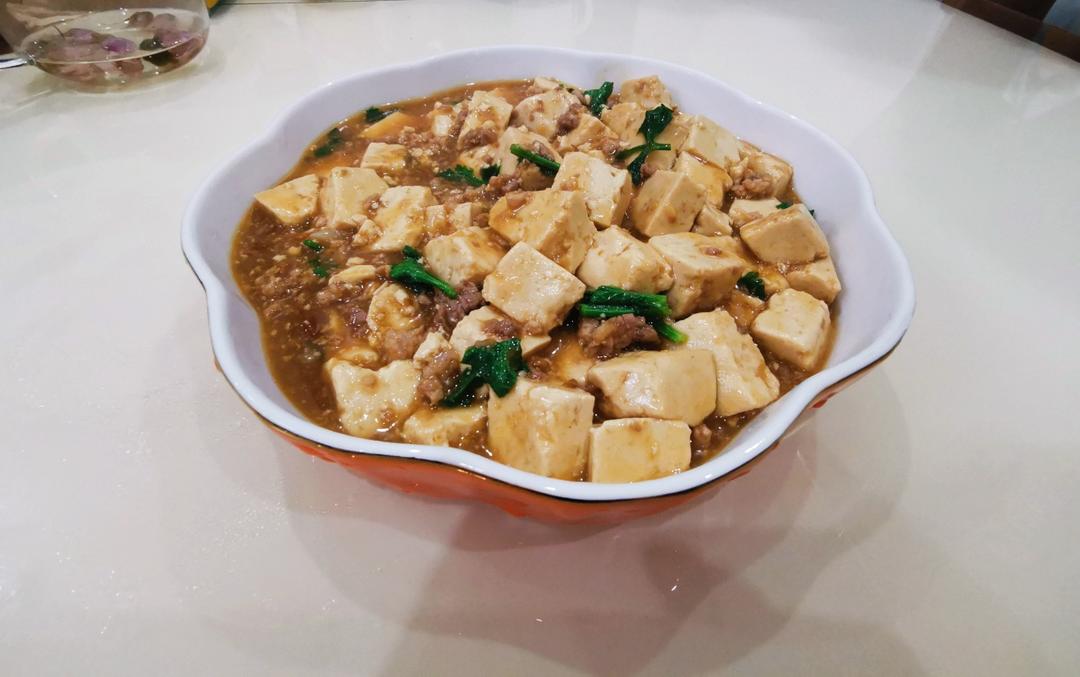 家常肉末豆腐