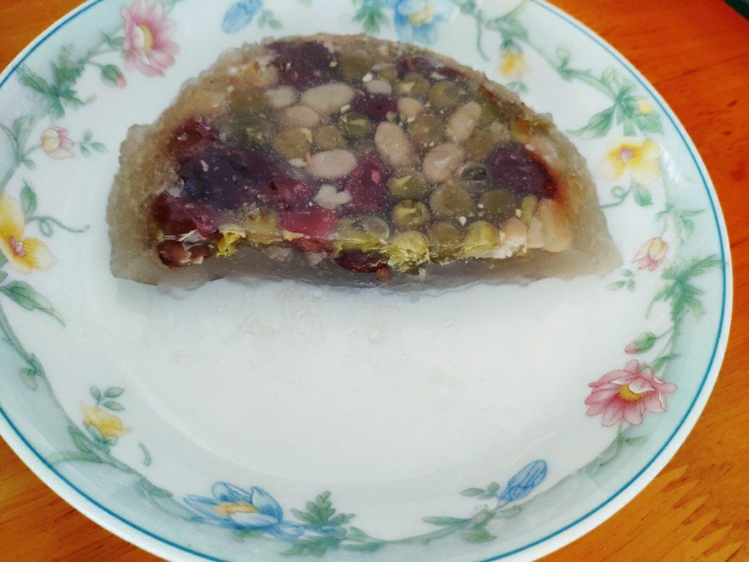 冰晶红豆马蹄糕
