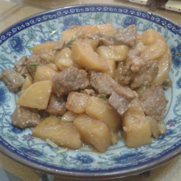 土豆烧牛肉