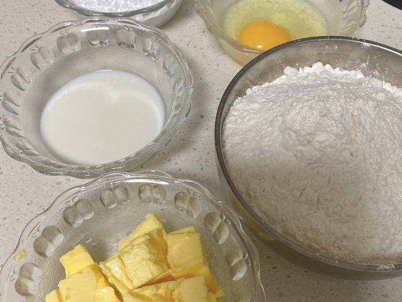 纯奶手撕吐司的做法 步骤1