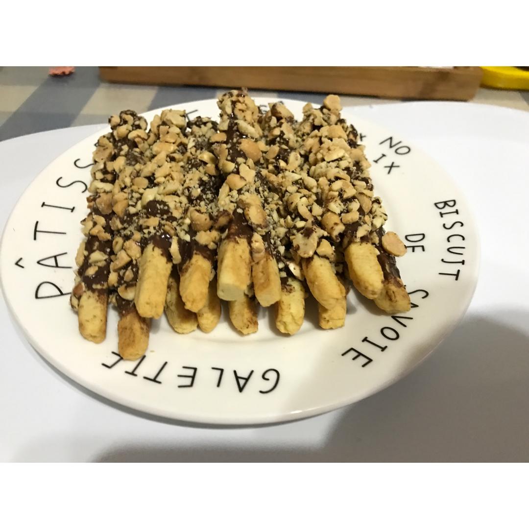 巧克力随心饼干棒