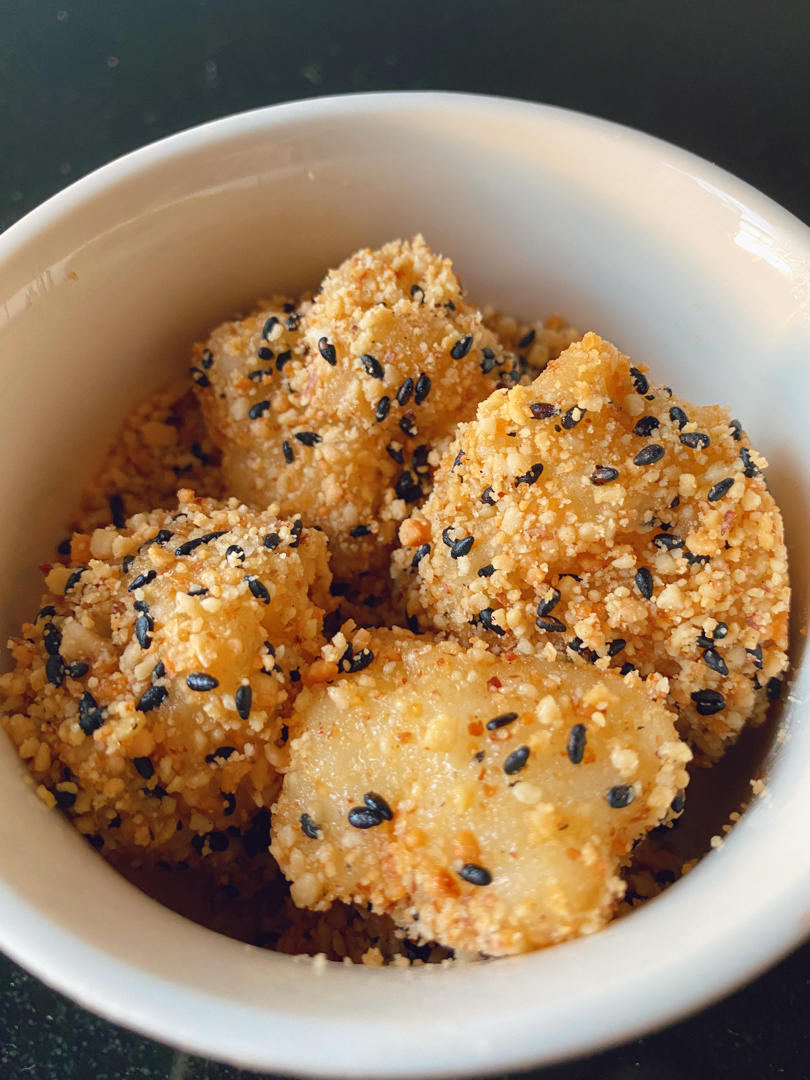 mmtomato做的客家糯米糍(花生糍粑)