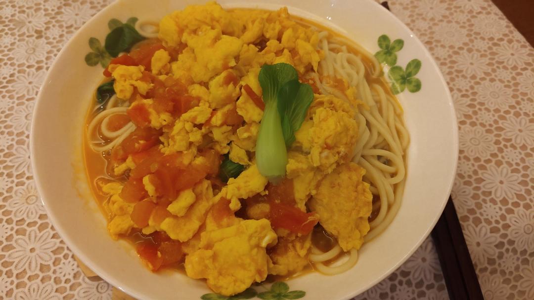 西红柿鸡蛋打卤面