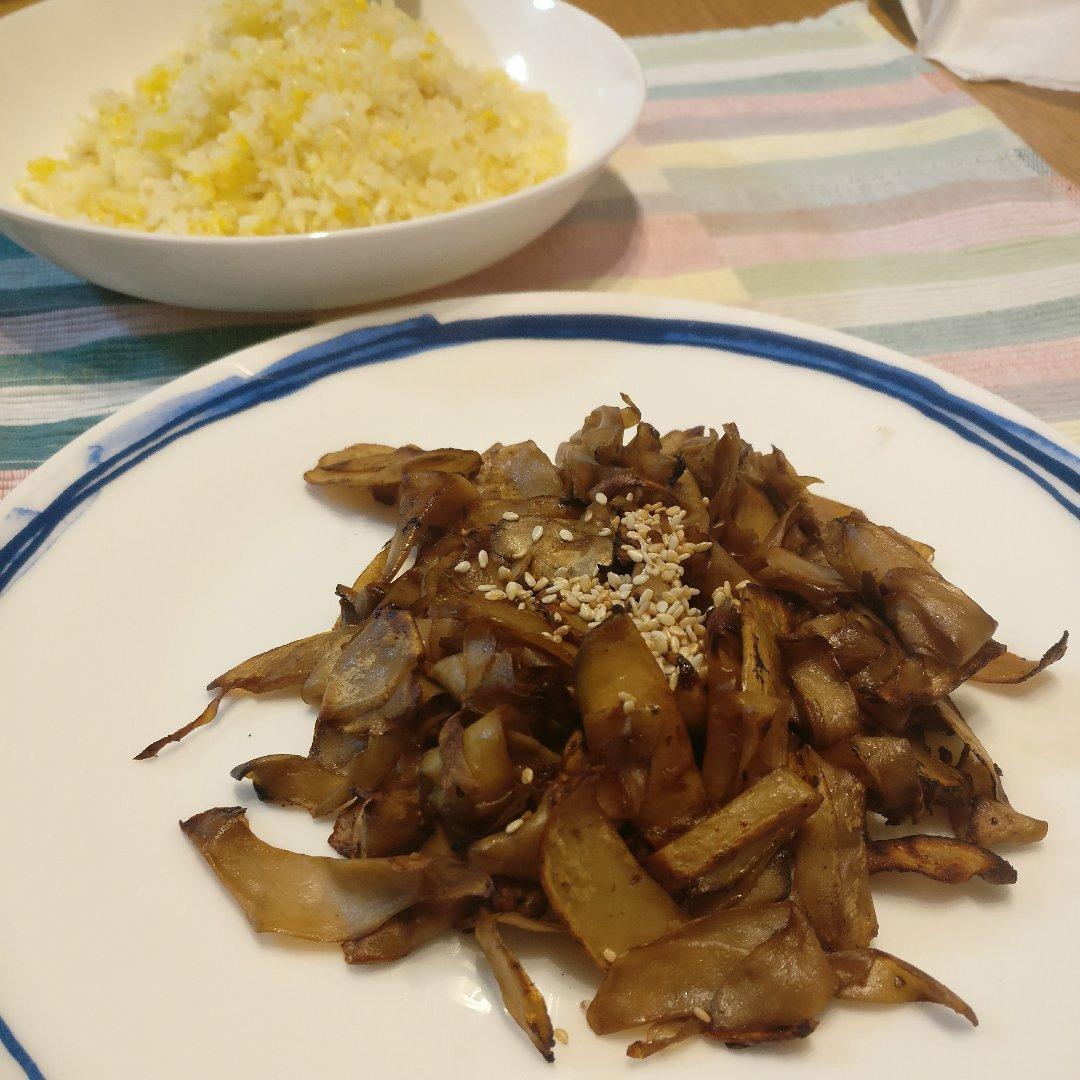 干煸杏鲍菇