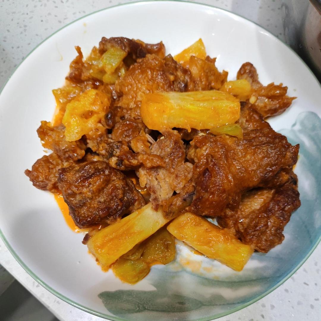 🍍酸甜菠萝咕噜肉