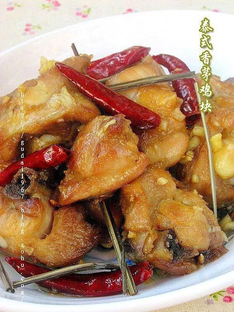 泰式香茅鸡块的做法