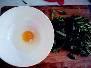 鲜蛋花菠菜汤的做法 步骤1